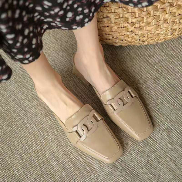 Drune | Orthopädische Slipper Aus Leder