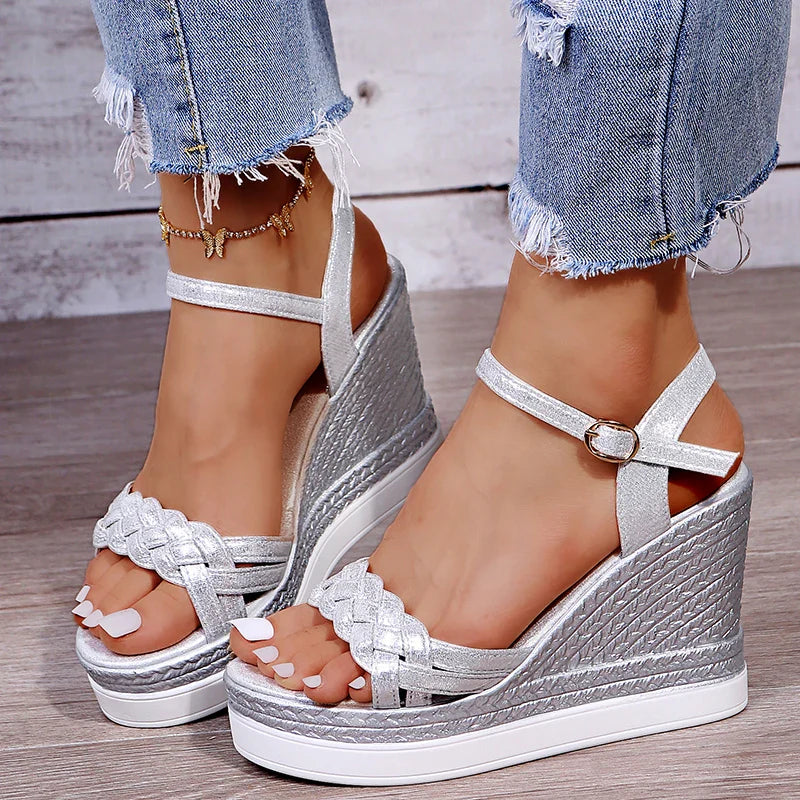 Drune | Better Off That Way Wedges Sandalen