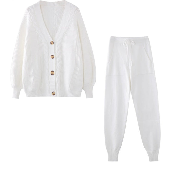Drune | Bequeme 2-teilige Set Für Damen Weste Und Hose