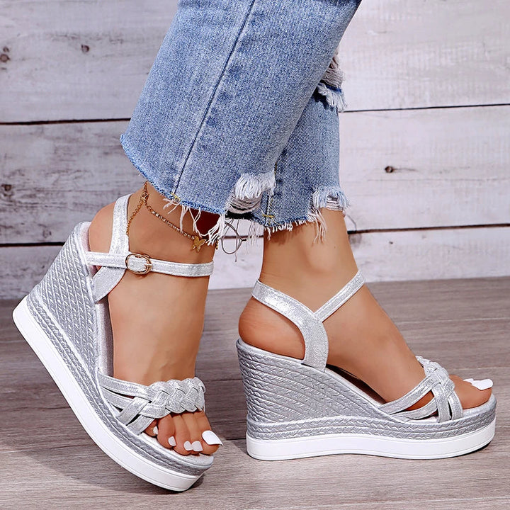 Drune | Better Off That Way Wedges Sandalen