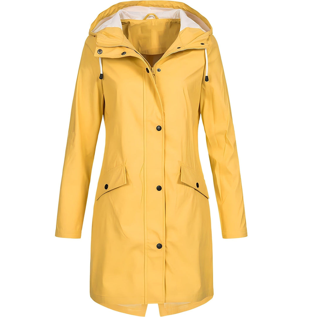 Drune | Lange wasserdichte Jacke