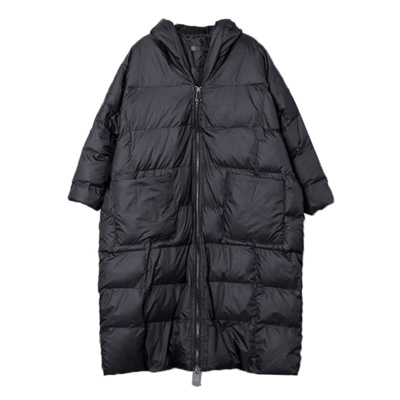 Drune | Lange Winterjacke für Damen