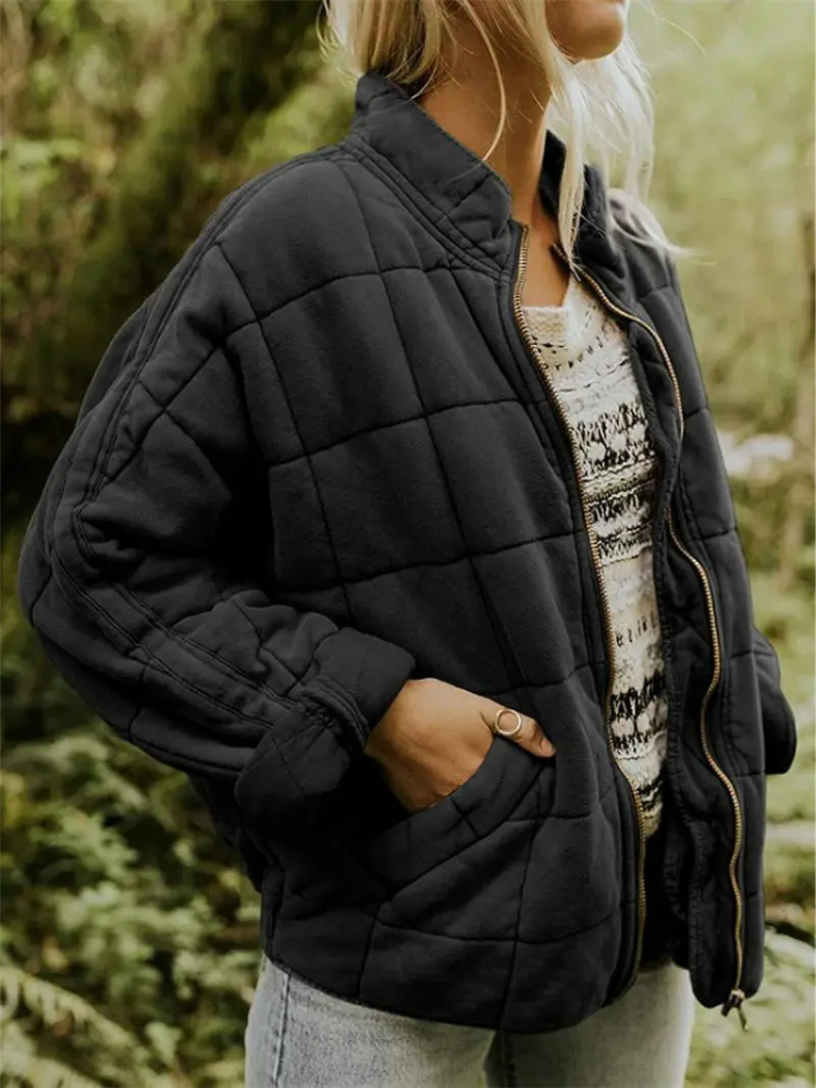 Drune | Übergangsjacke Übergroße, Dicke Damenjacke