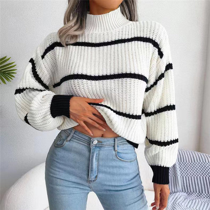 Drune | Gestreifte Strickpullover Für Frauen