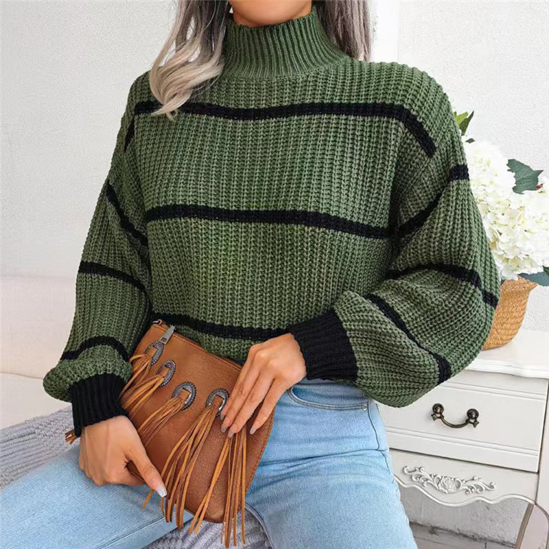 Drune | Gestreifte Strickpullover Für Frauen