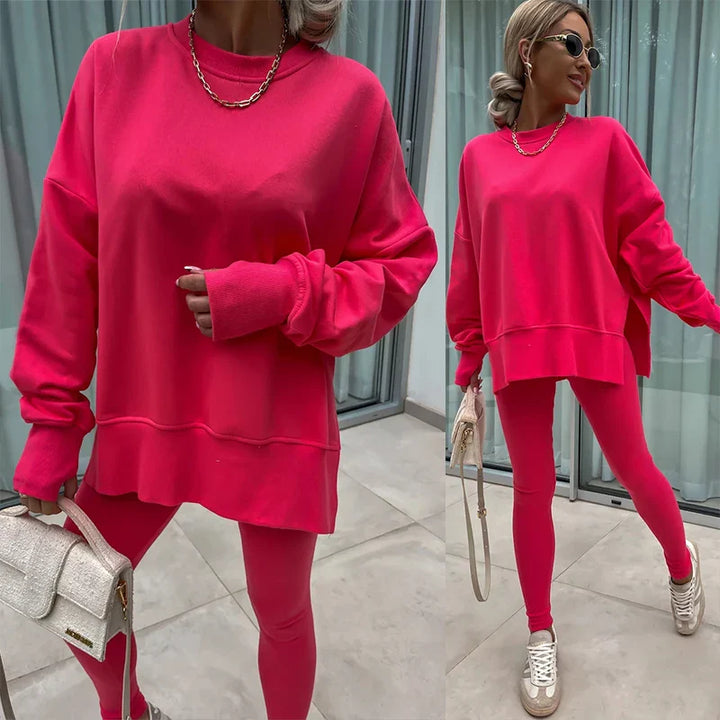 Drune | Gemütliches Oversized-Sweatshirt und Leggings-Set