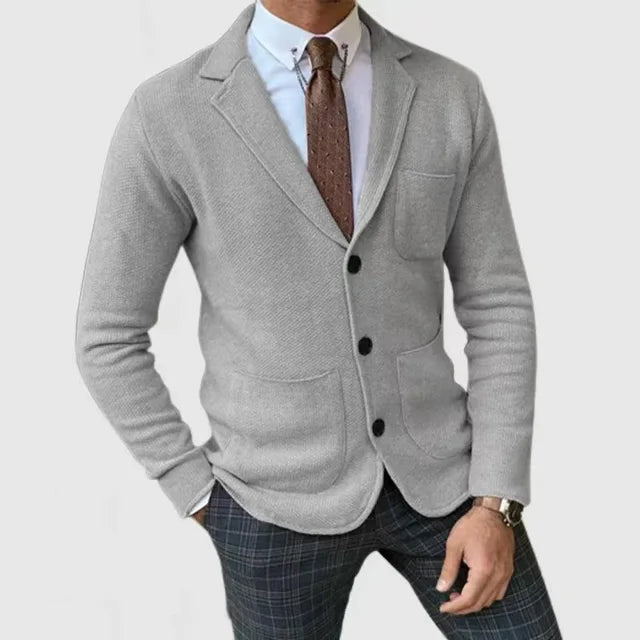 Drune | Herren Smart Casual Blazer - Im Strickstil