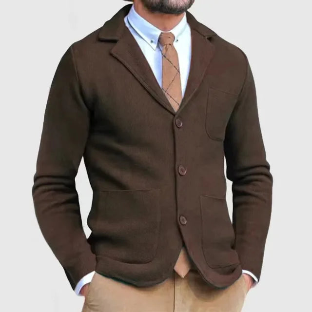 Drune | Herren Smart Casual Blazer - Im Strickstil