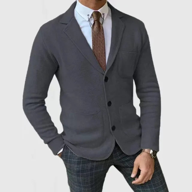 Drune | Herren Smart Casual Blazer - Im Strickstil