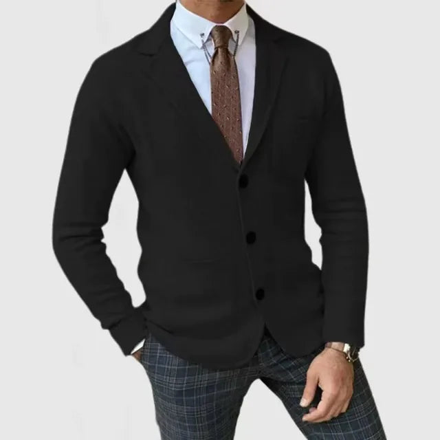 Drune | Herren Smart Casual Blazer - Im Strickstil