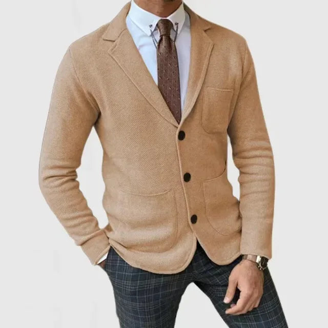 Drune | Herren Smart Casual Blazer - Im Strickstil