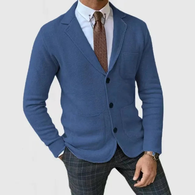 Drune | Herren Smart Casual Blazer - Im Strickstil