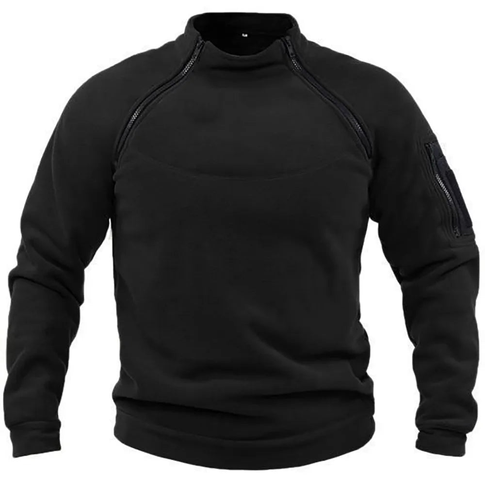 Drune - Taktischer Militär-Zipper-Sweatshirt