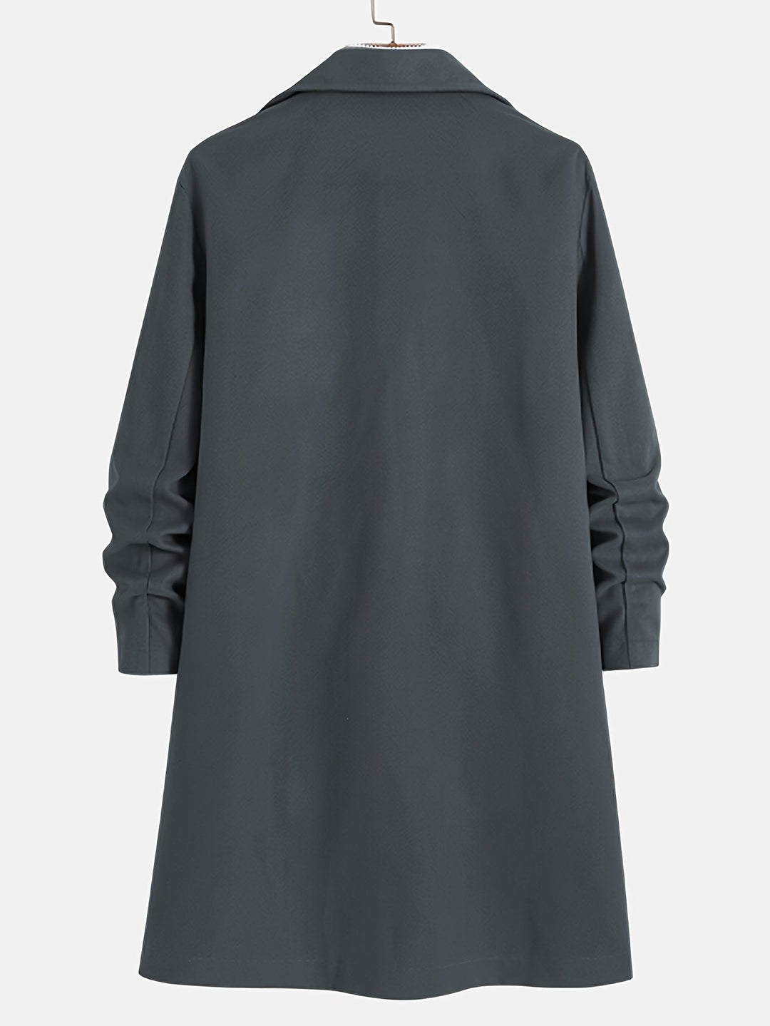 Drune | Trenchcoat Wollmix Einreiher Wolltrenchcoat