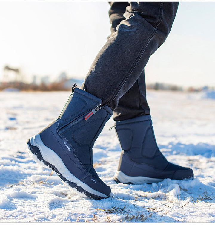 Drune | Schneestiefel - Wasserabweisend Mittelhoch mit Rutschfester Sohle