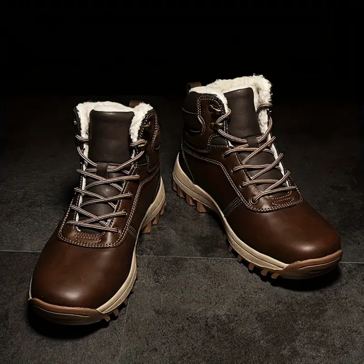 Drune | Wanderschuhe Plüsch Gefüttert - Wasserdichte Bergschuhe