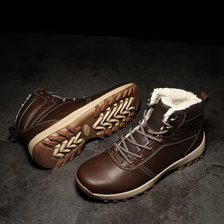Drune | Wanderschuhe Plüsch Gefüttert - Wasserdichte Bergschuhe