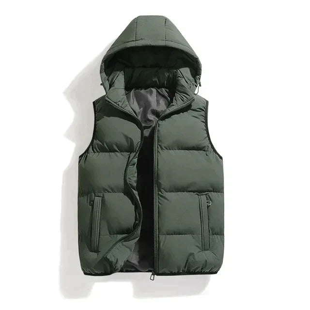 Drune | Herren Bodywarmer mit Kapuze