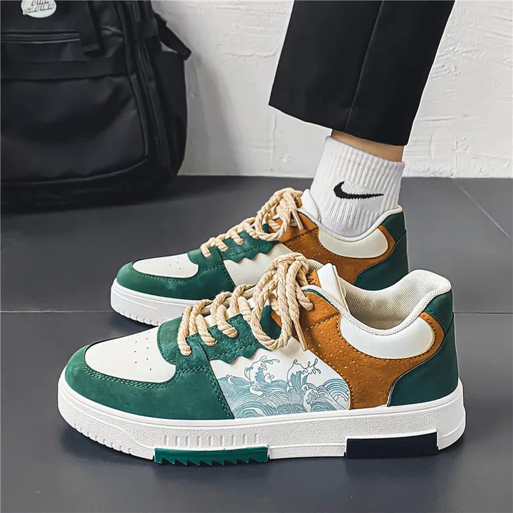 Drune | Schnürschuhe Alltag Skate Schuhe Herrenschuhe