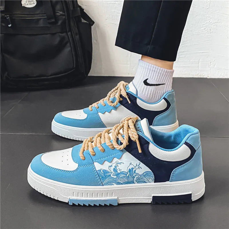 Drune | Schnürschuhe Alltag Skate Schuhe Herrenschuhe