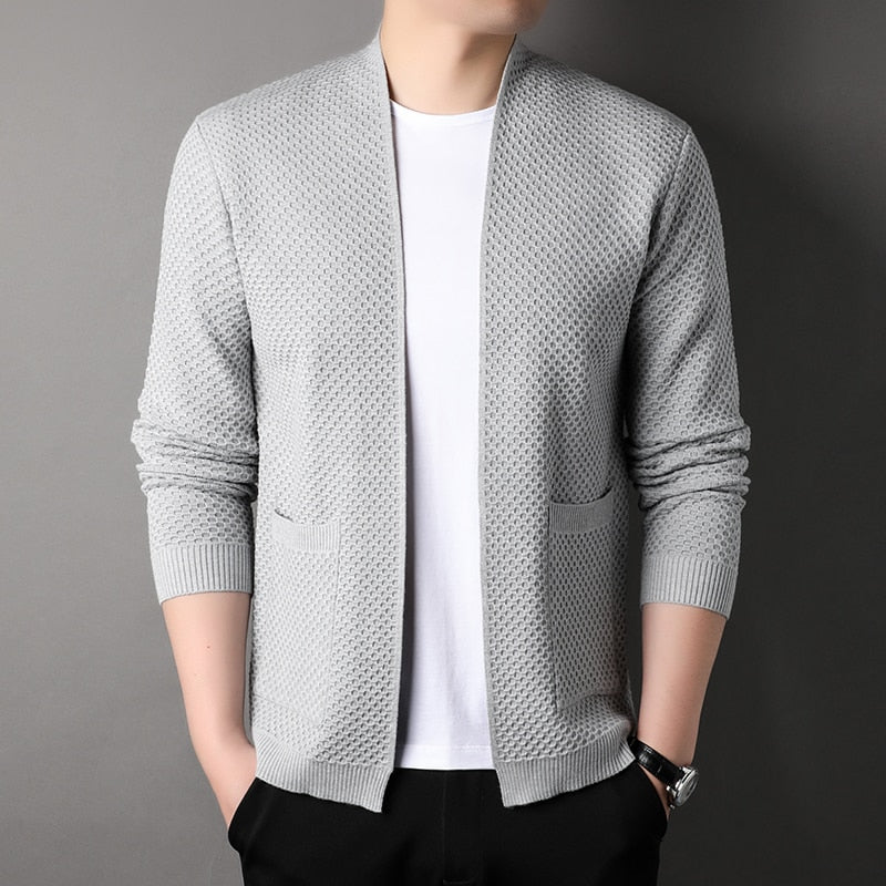 Drune | Offene Front Taschen Gestrickte Weste