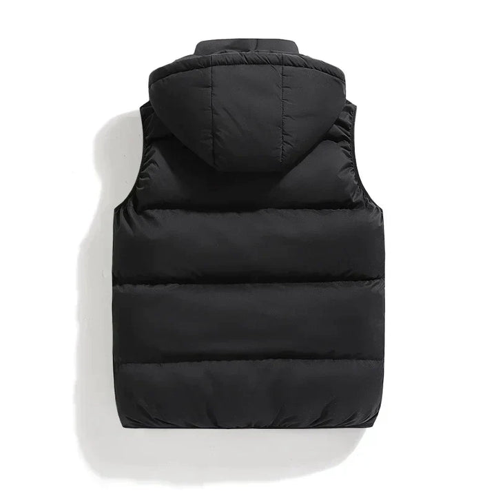 Drune | Zip-Up Kapuze Pufferwesten Bodywarmer