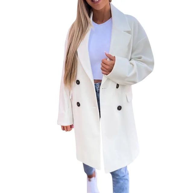 Drune - Stilvoller Mid-Length Trenchcoat