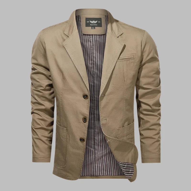 Drune | Herbstlicher Herrenblazer Mit Knöpfen