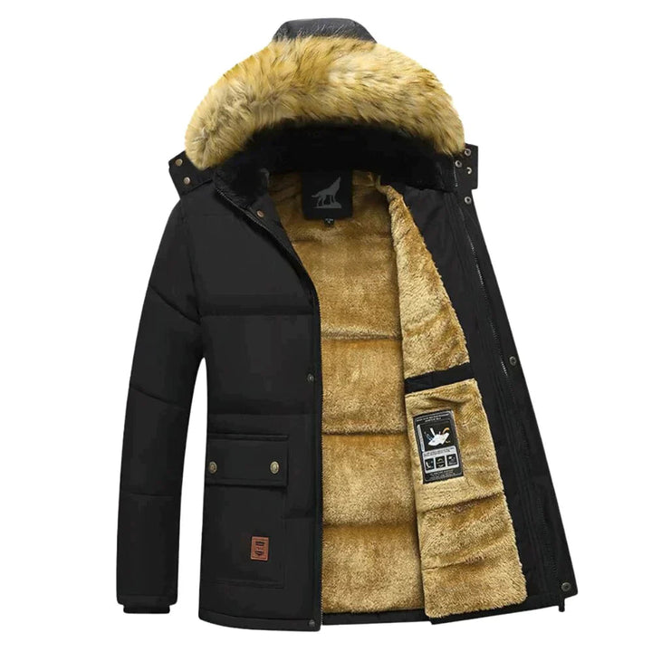 Drune | Herren-Winterparka mit abnehmbarer Kapuze