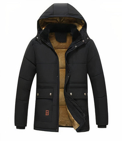 Drune | Herren-Winterparka mit abnehmbarer Kapuze
