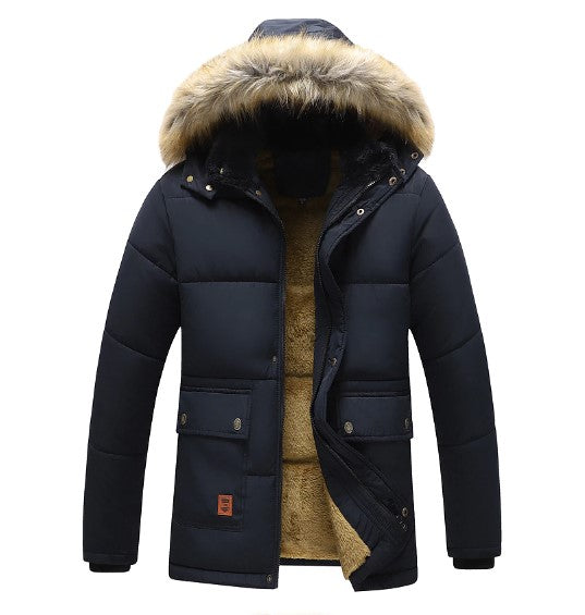 Drune | Herren-Winterparka mit abnehmbarer Kapuze