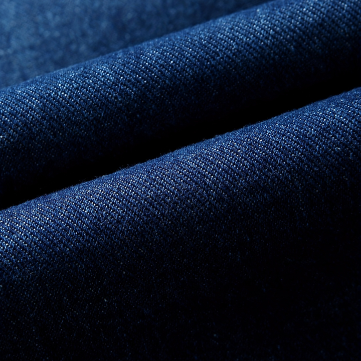 Drune | Jeansblazer Im Denim-Stil mit Einreihigem Knopfverschluss