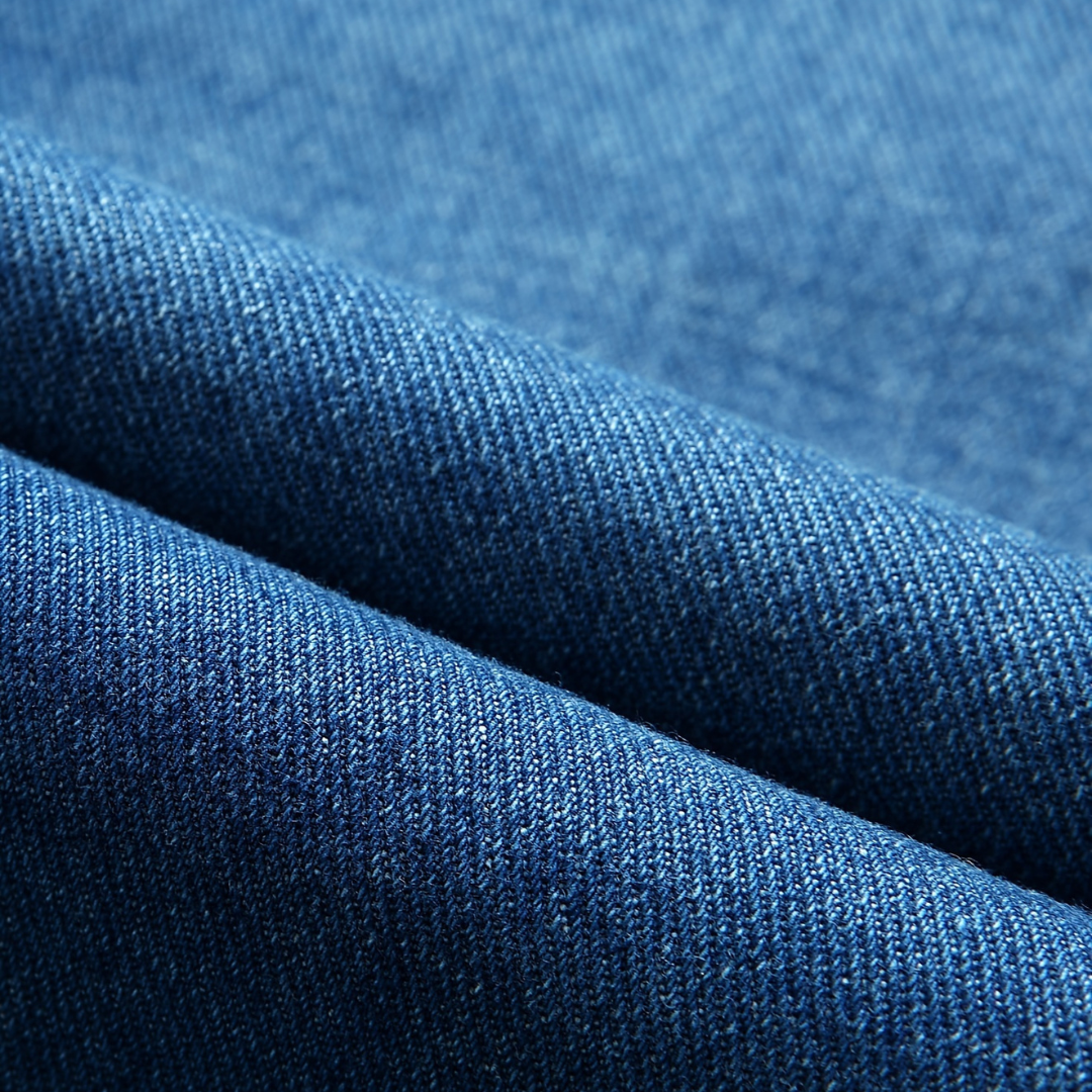 Drune | Jeansblazer Im Denim-Stil mit Einreihigem Knopfverschluss