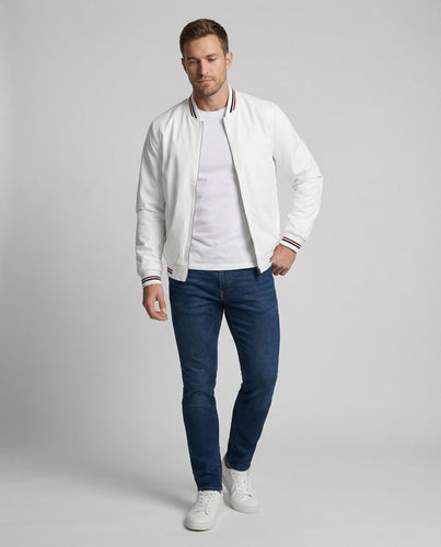Herren Lässige Übergangsjacke mit Wasserabweisender Oberfläche & Stehkragen | Drune