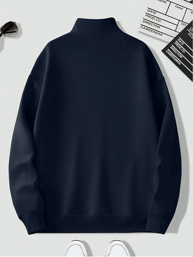 Drune | Pullover mit Viertelreißverschluss