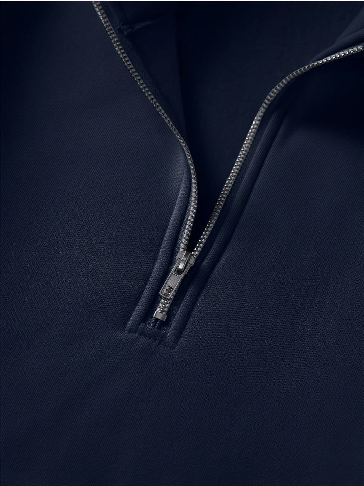 Drune | Pullover mit Viertelreißverschluss