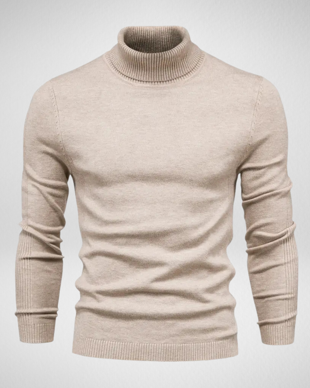 Drune | Rollkragenpullover – Slim Fit aus Weichem Strick