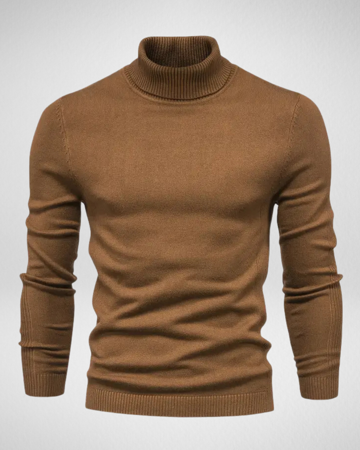 Drune | Rollkragenpullover – Slim Fit aus Weichem Strick