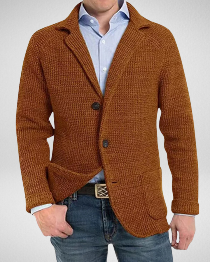 Drune | und Bequemer Freizeit Herren Strickblazer