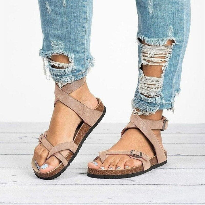 Drune | Bequeme Sandalen mit Riemen
