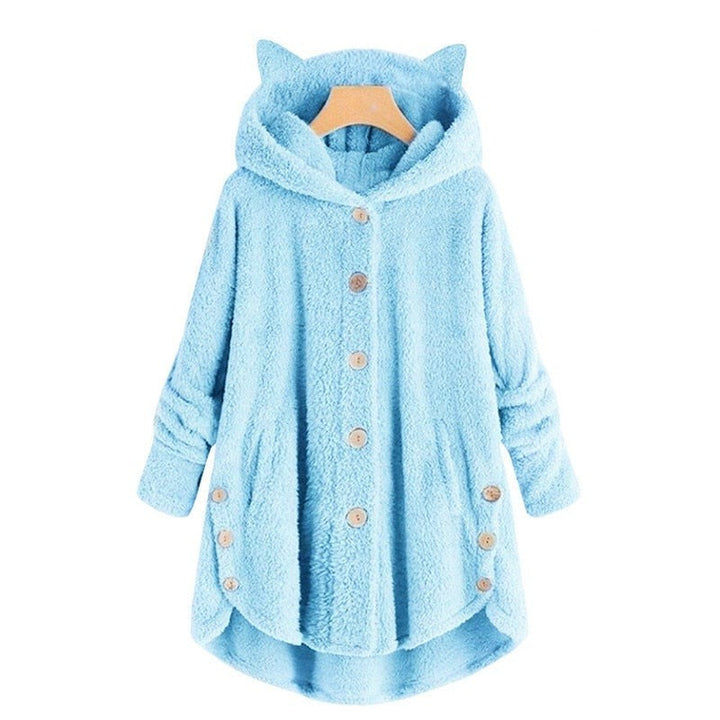 Drune | Plüsch Gefütterte Katzenjacke