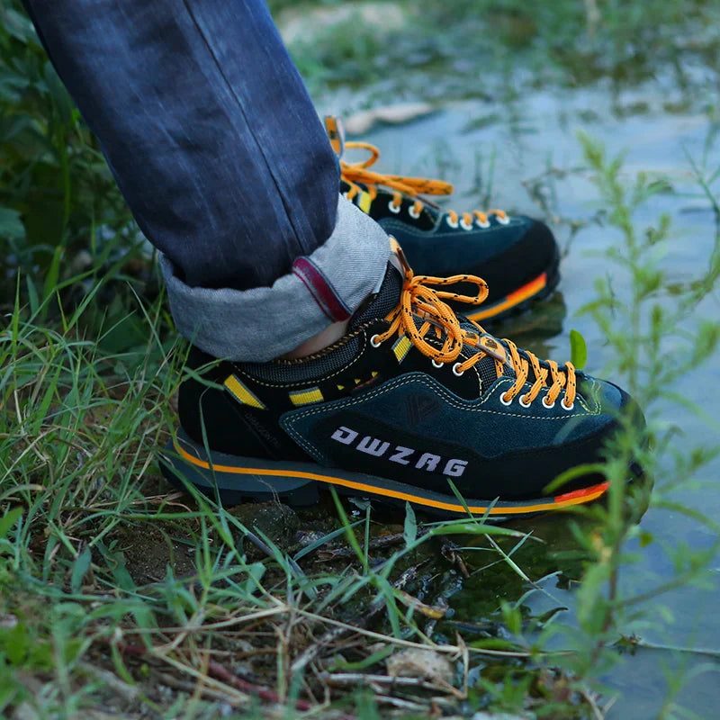 Drune | Extra Robuste Wasserdichte Wanderschuhe Mit Schnürsenkeln Für Herren