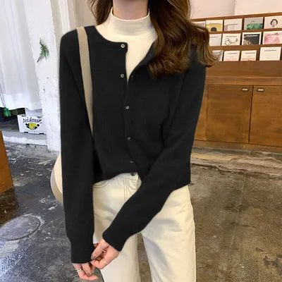 Drune | Gemütliche Strickjacke mit Öffnung Vorne
