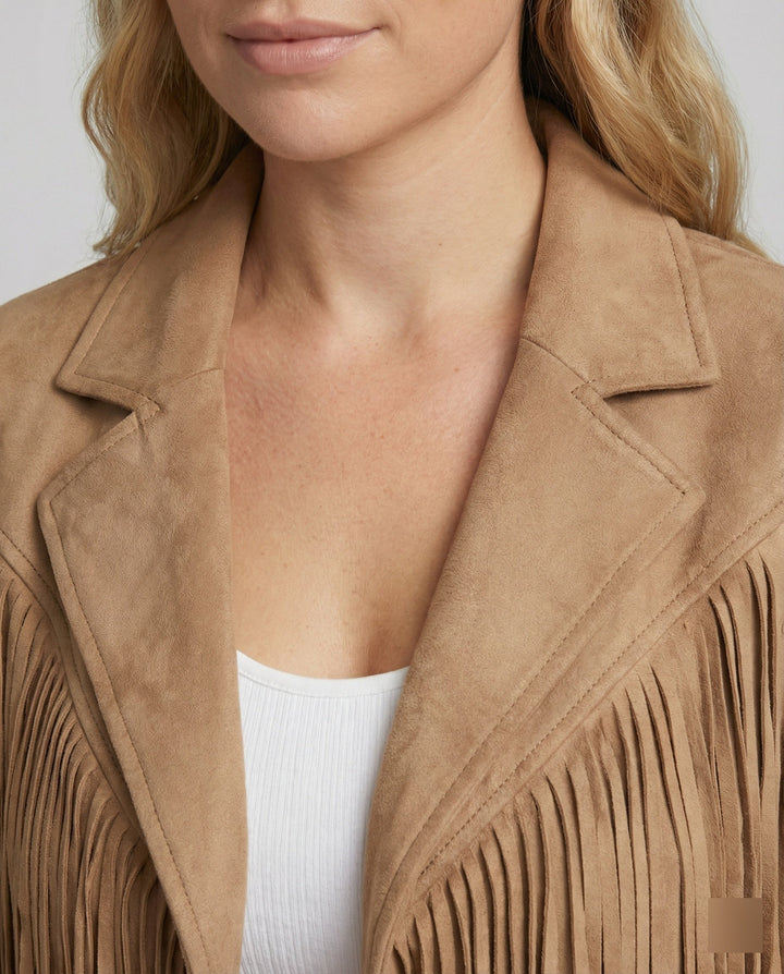 Drune | Retro Chic Jacke Mit Fransen
