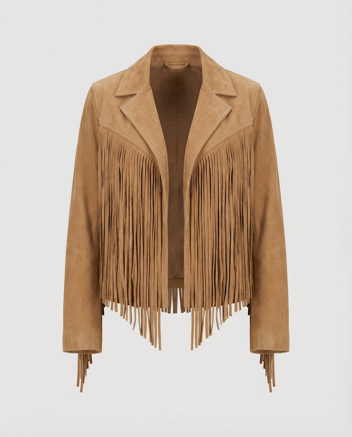 Drune | Retro Chic Jacke Mit Fransen