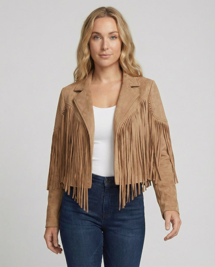 Drune | Retro Chic Jacke Mit Fransen