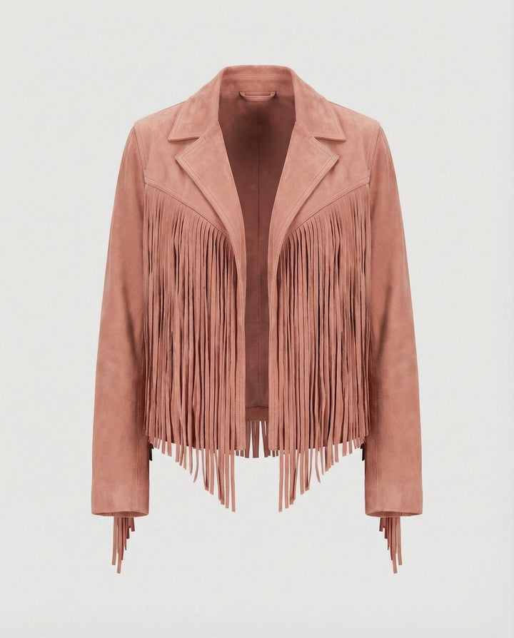 Drune | Retro Chic Jacke Mit Fransen