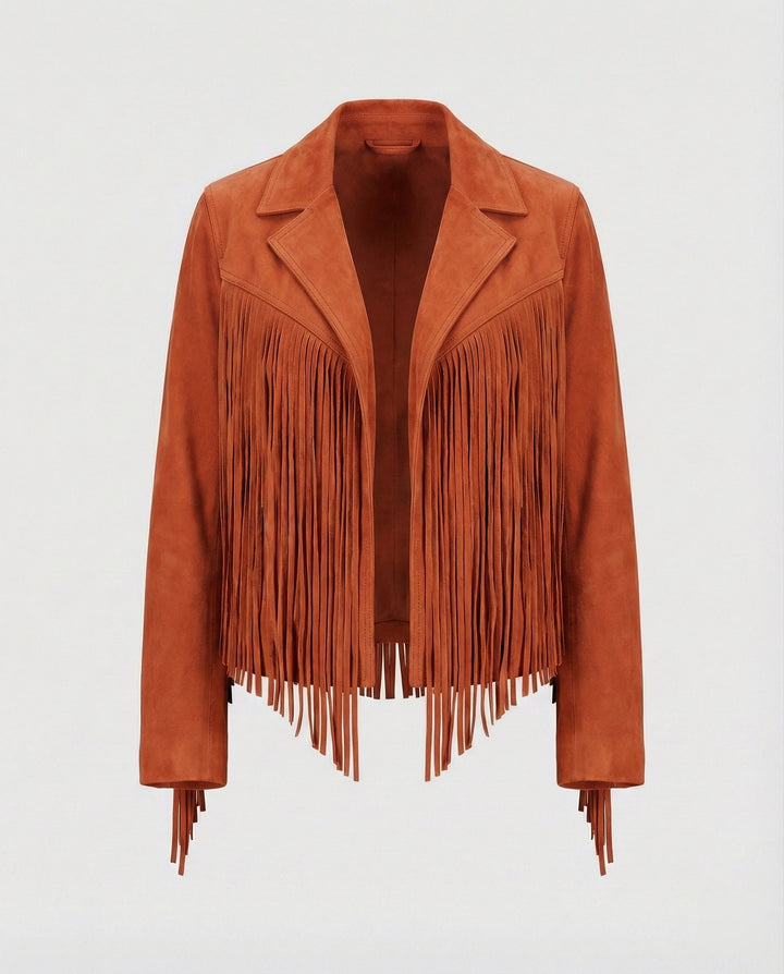 Drune | Retro Chic Jacke Mit Fransen
