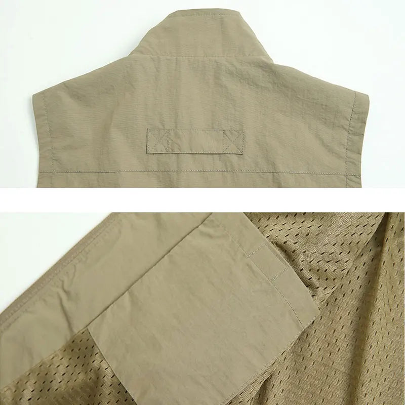 Drune | Stilvolle Leichte Zwischenjacke Als Weste Für Herren Mit Kragen
