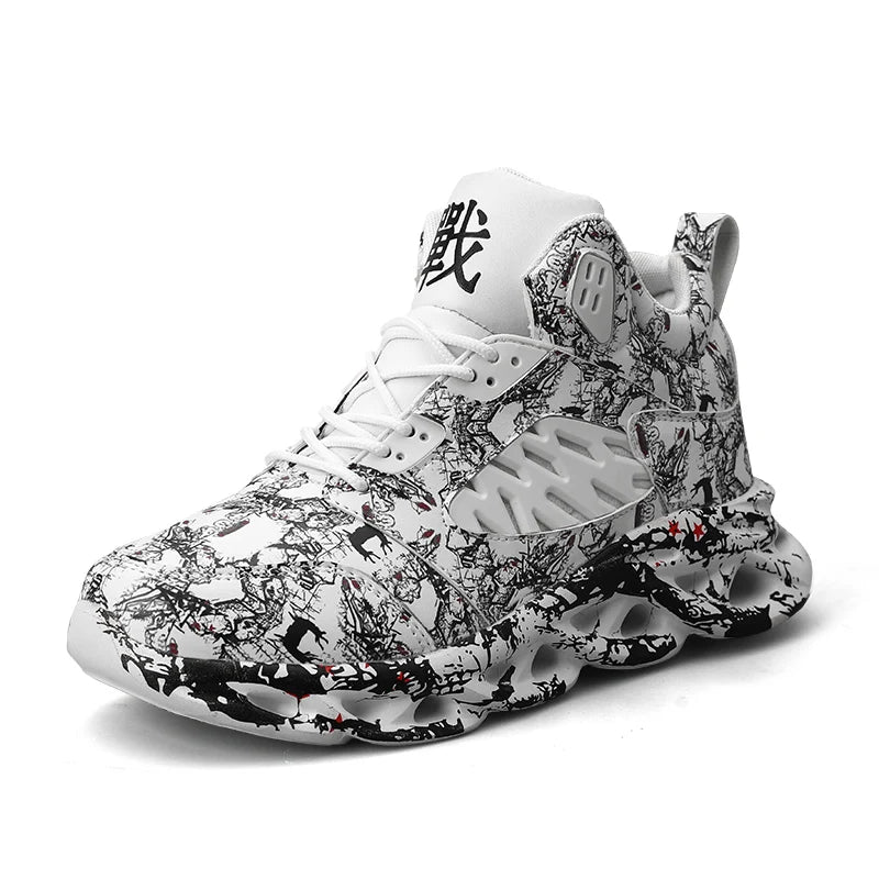 Drune | Sneaker mit grafischem Druck und High-Tech-Ausstattung